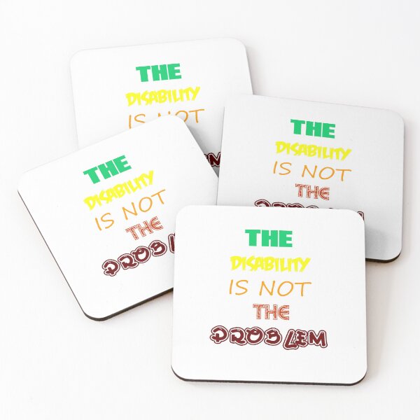 Item preview, Disability is not the problem. designed and sold by Terse08.