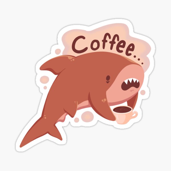 Item preview, Coffee Shark designed and sold by E Moss.