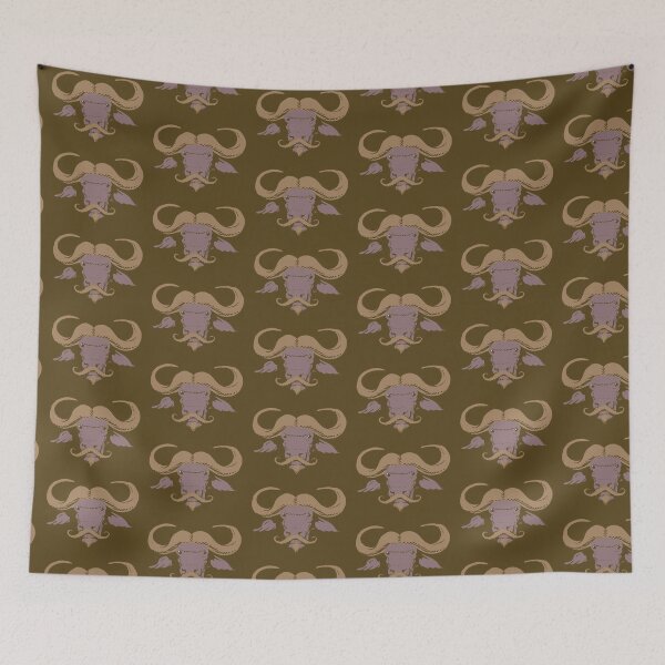 Item preview, Buffalo Mustache (Brown) designed and sold by Trulyfunky.