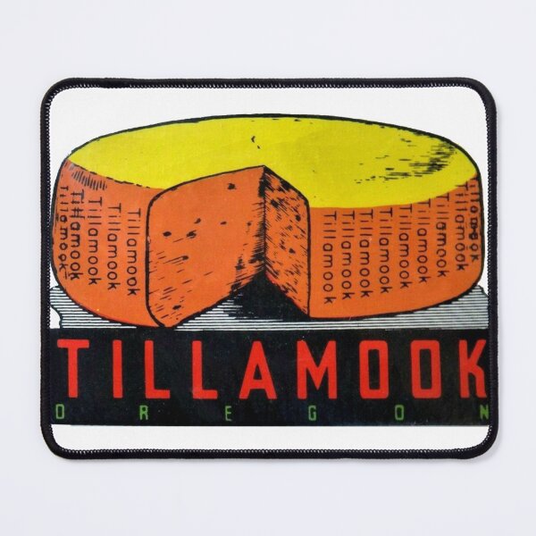 Item preview, Tillamook Oregon Vintage Travel Decal designed and sold by hilda74.