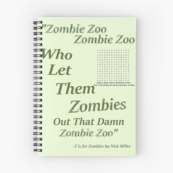 Item preview, Nick Miller Zombie Zoo New Girl Quote Winston Bishop designed and sold by sharra44.