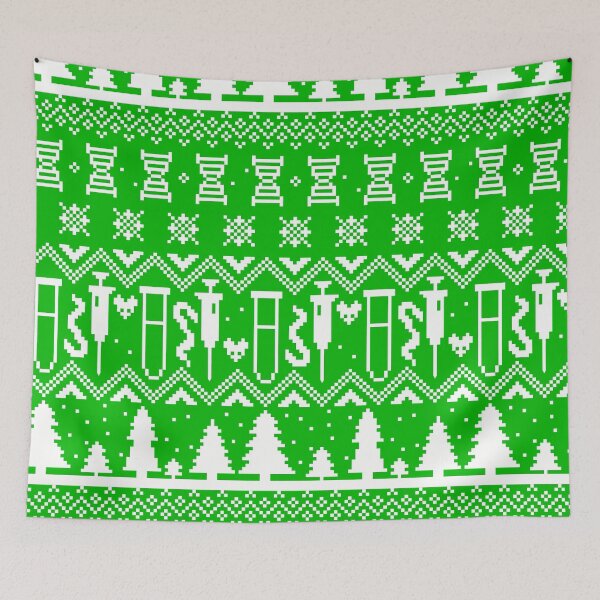 Item preview, Biology! Christmas design Green designed and sold by Scarlet Sung.