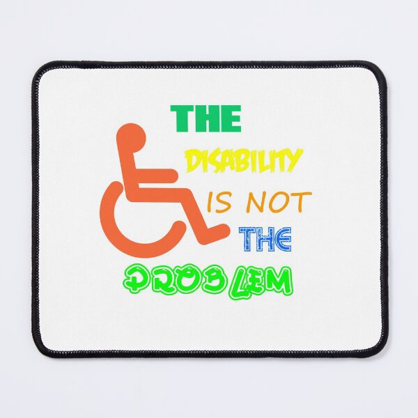 Item preview, Disability is not the problem. designed and sold by Terse08.