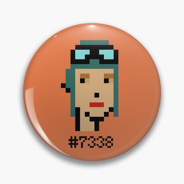 Item preview, CryptoPunks #7338 designed and sold by hodlerbrothers.