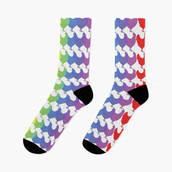 Item preview, Rainbow Chickens designed and sold by Rachael Martin.