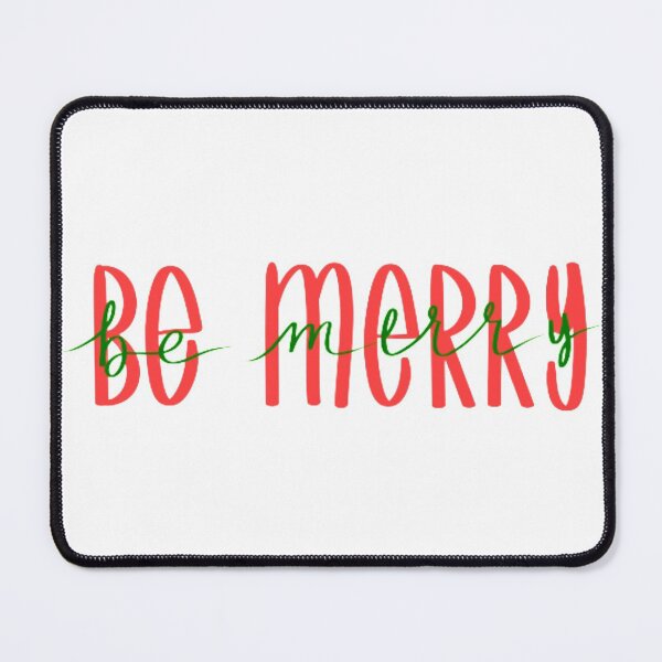 Item preview, Be Merry - Christmas day and Santa with gifts designed and sold by Floridaseaside.