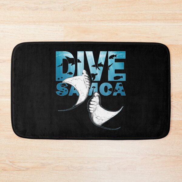 Item preview, Manta Ray Samoa designed and sold by NicGrayGraphic.