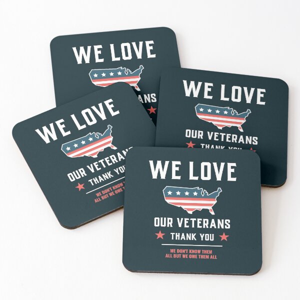 Item preview, We Love Our Veterans - Patriot designed and sold by StarsForgers.