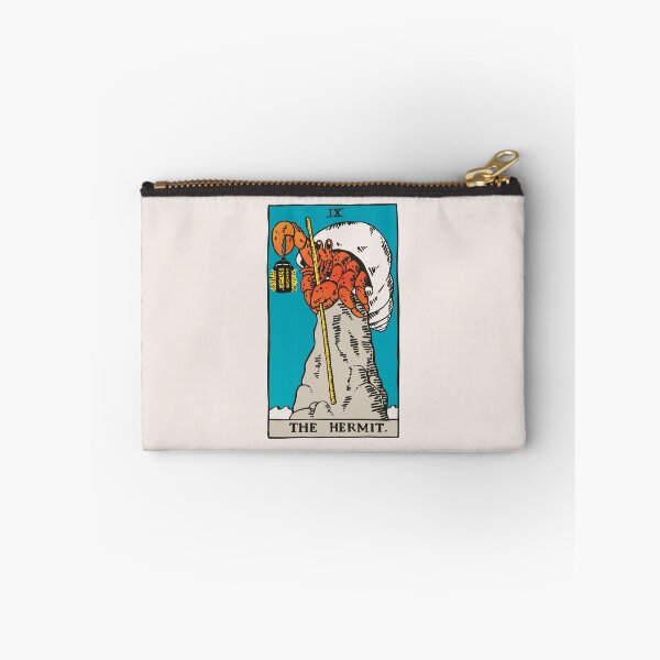 Item preview, The Hermit Crab Tarot Card designed and sold by obinsun.