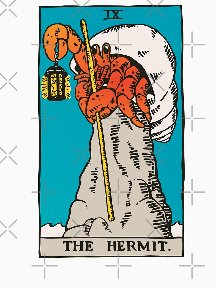 The Hermit Crab Tarot Card | Essential T-Shirt