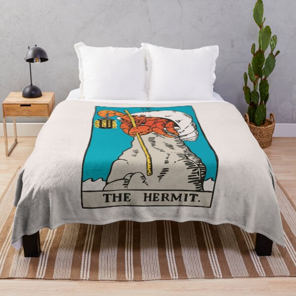 Item preview, The Hermit Crab Tarot Card designed and sold by obinsun.