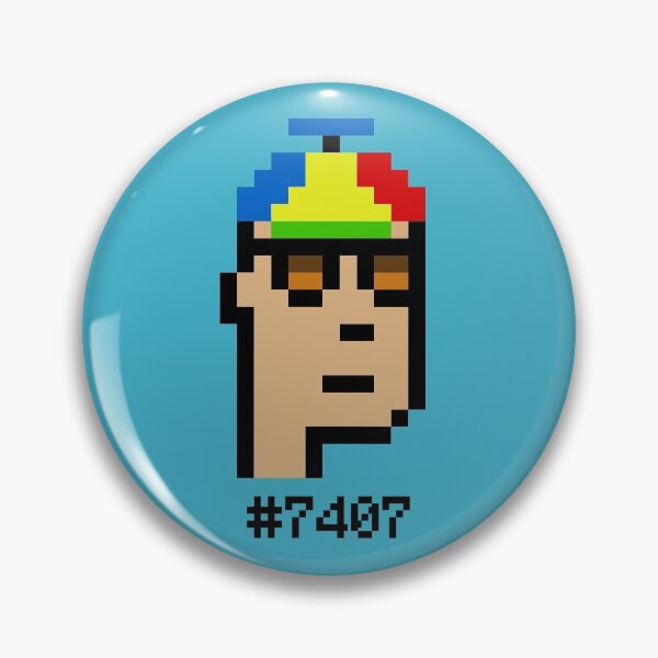 Item preview, CryptoPunks #7407 designed and sold by hodlerbrothers.