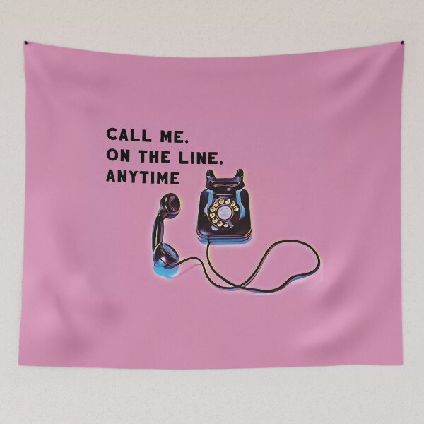 Item preview, Call me Blondie...80's Pop Music Typography designed and sold by Annette Chabidon Studio.