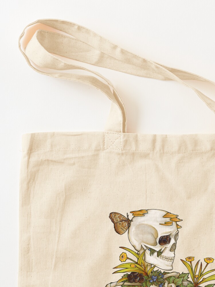 Alternate view of Bones and Botany Tote Bag