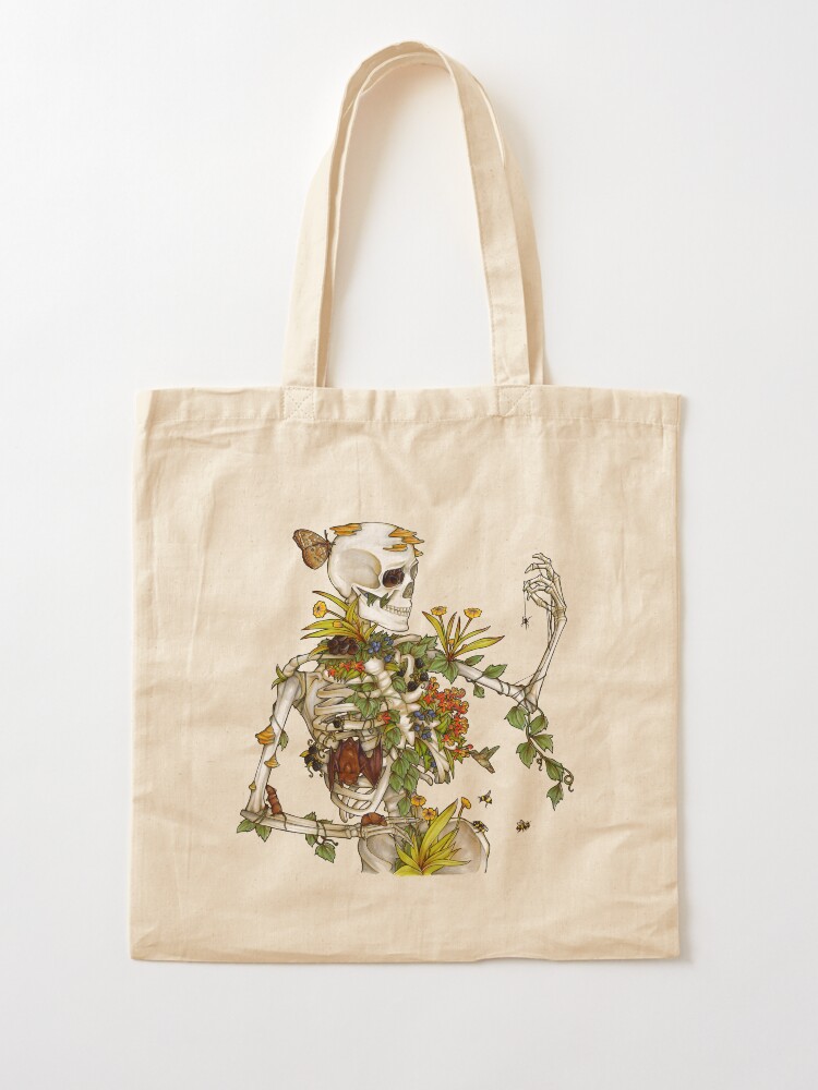 Alternate view of Bones and Botany Tote Bag