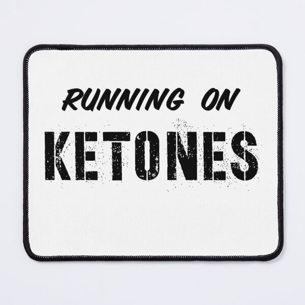 Item preview, Running on Ketones, Keto life. Funny Keto apparel #KetoDiet #Ketosis #ketoholic designed and sold by AmazingEcraft.