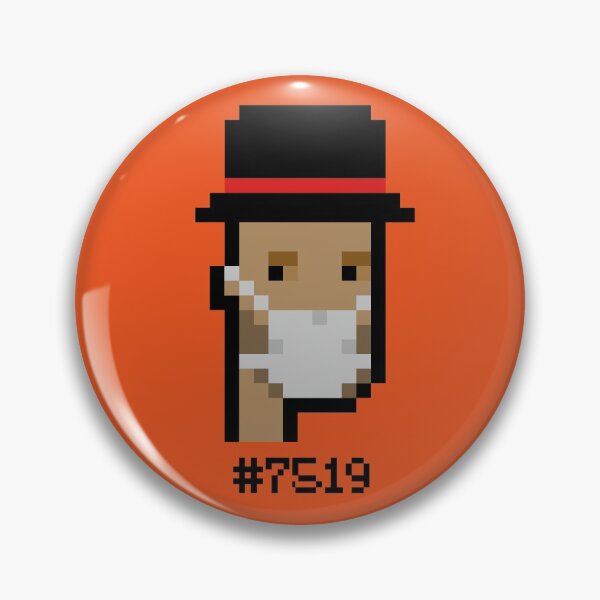 Item preview, CryptoPunks #7519 designed and sold by hodlerbrothers.