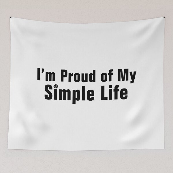 Item preview, I'm Proud of My Simple Life designed and sold by bultpruf.