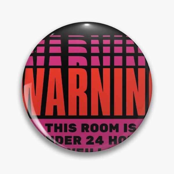 Item preview, WARNING: THIS ROOM IS UNDER 24 HOUR SURVEILLANCE designed and sold by Dream Big! by E. H..