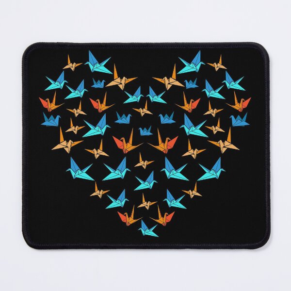 Item preview, Origami paper crane heart. designed and sold by PrintNJoy.