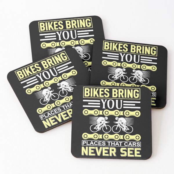 Item preview, Bicycle bikes bring you places that cars never see designed and sold by der-faun.