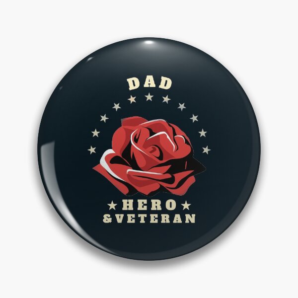 Item preview, Dad Hero & Veteran - Patriot designed and sold by StarsForgers.