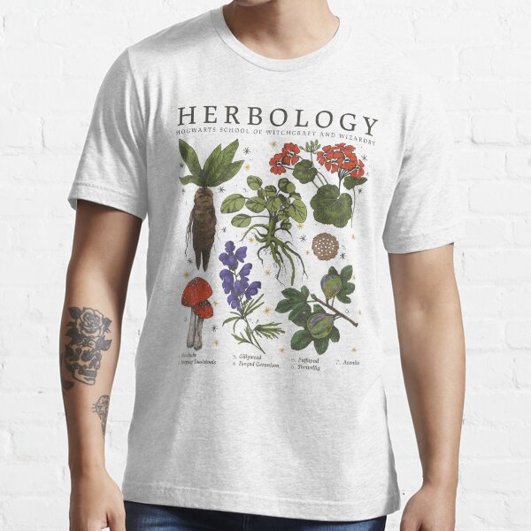 "Herbology Plants " Tshirt for Sale by midoxthemagnent Redbubble