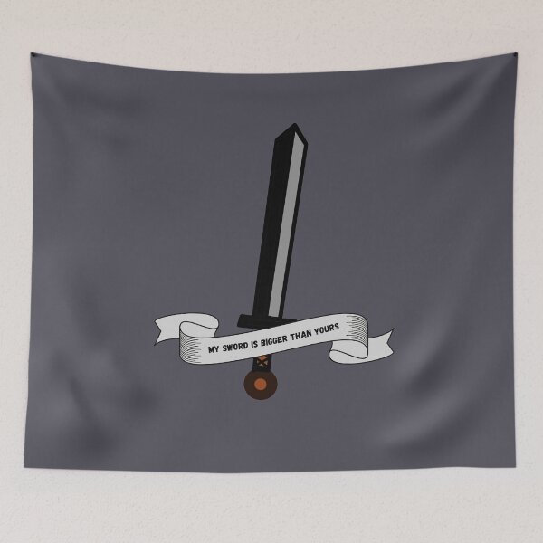 Item preview, My sword is bigger than yours designed and sold by fullynikah.