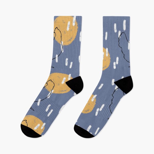 Item preview, Orange and Indigo Chicken designed and sold by Rachael Martin.