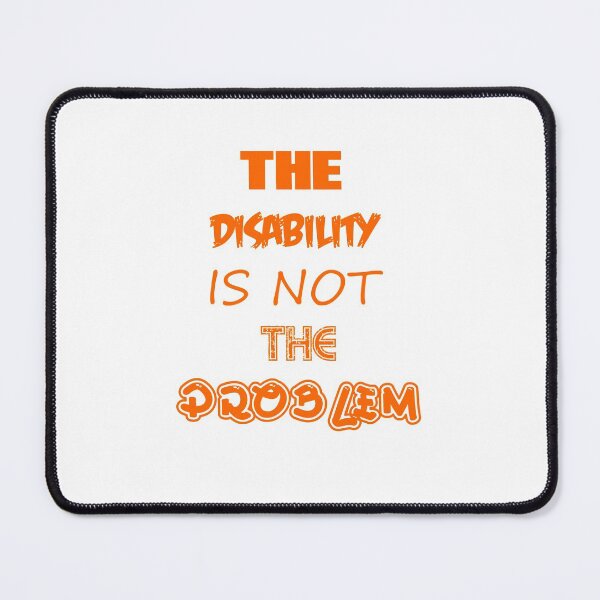 Item preview, Disability is not the problem. designed and sold by Terse08.