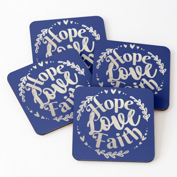 Item preview, Hope, Love, Faith. Christian art. designed and sold by ConArte.