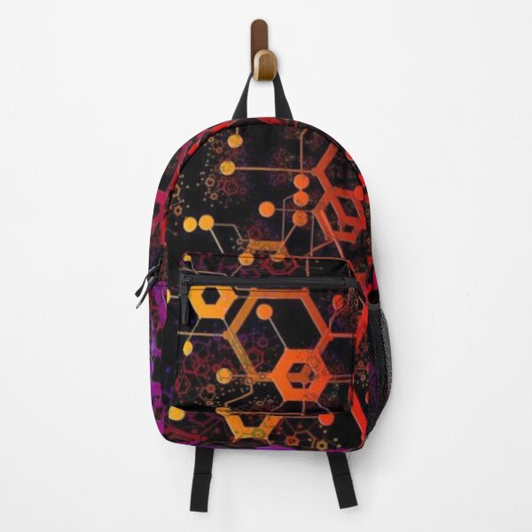 Item preview, colorful geometric figures 3d Decorations hexagon designed and sold by MusicSkateboard.