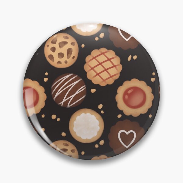 Item preview, Vintage Christmas Cookies Pattern - Black designed and sold by illocharm.
