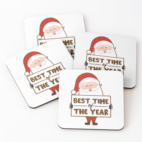 Item preview, Best Time Of The Year Santa Season Christmas Holiday designed and sold by StickerbashCo.