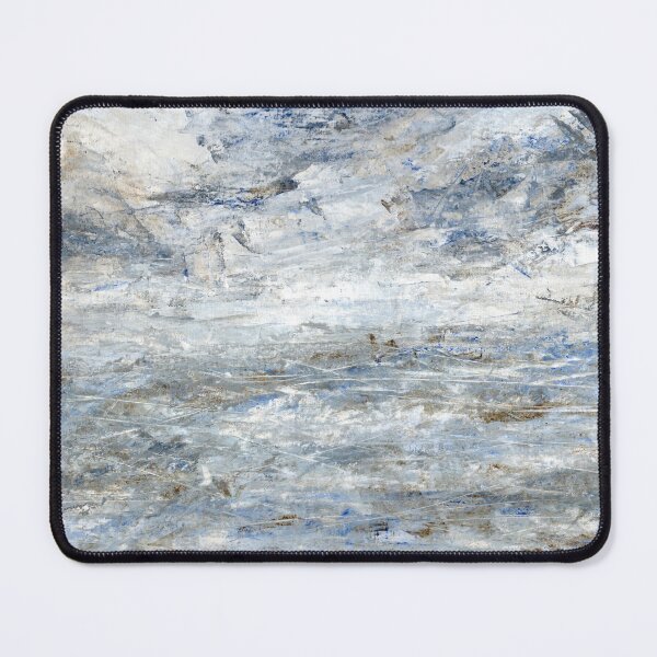 Item preview, Abstract Seascape in Grey and Blue designed and sold by Kate Chesters.