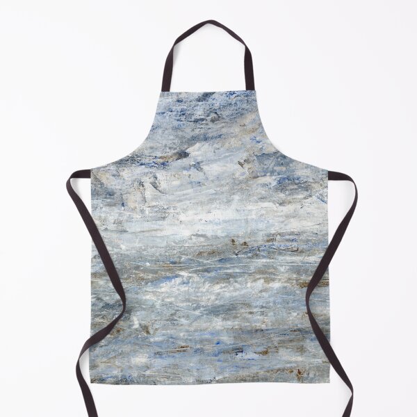 Item preview, Abstract Seascape in Grey and Blue designed and sold by Kate Chesters.