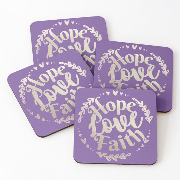 Item preview, Copia de Hope, Love, Faith. Christian art. designed and sold by ConArte.