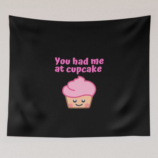 Item preview, You had me at pink cupcake kawaii designed and sold by j9gothbe.
