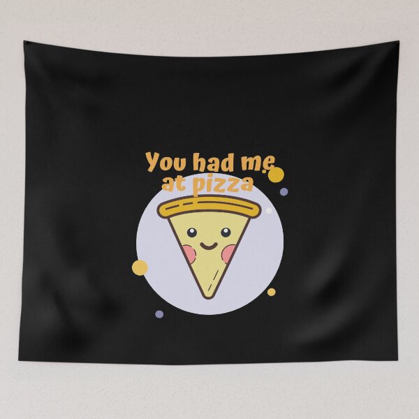 Item preview, You had me at pizza kawaii designed and sold by j9gothbe.