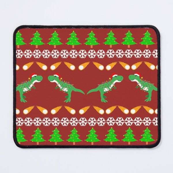 Item preview, T-Rex Ugly Christmas Sweater Red designed and sold by racharanha.