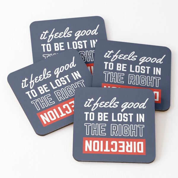 Item preview, It feels good to be lost in the right direction - Cool Travellers Backpackers Gift designed and sold by mayamay0.