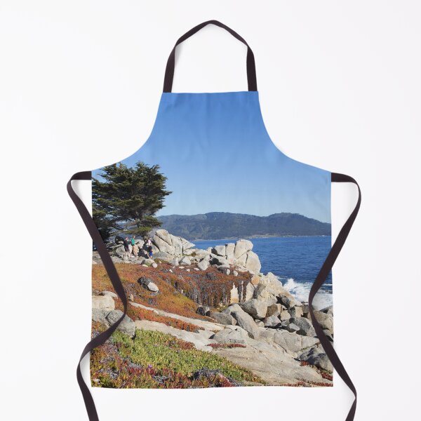 Item preview, View of Pacific coast near 17-Mile Drive is a scenic road through Pacific Grove and Pebble Beach on the Monterey Peninsula in California designed and sold by OrcaNature.