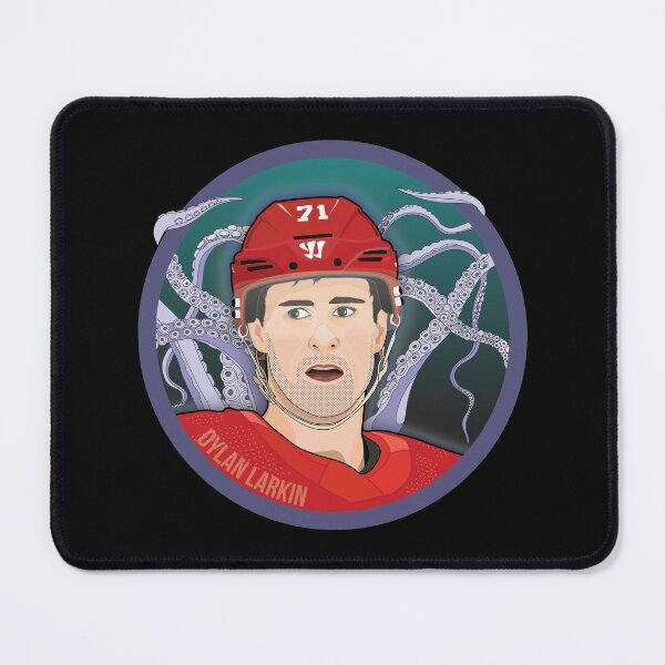 Item preview, Detroit Red Wings - Dylan Larkin - Octopus Background designed and sold by Eye on the Blueline.
