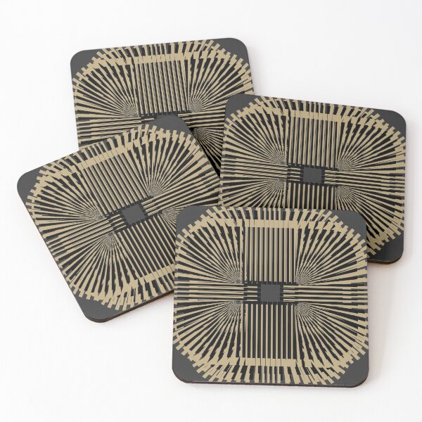 Item preview, A Metallic Work Pattern from the Roaring Twenties designed and sold by TheDiamondRiot.