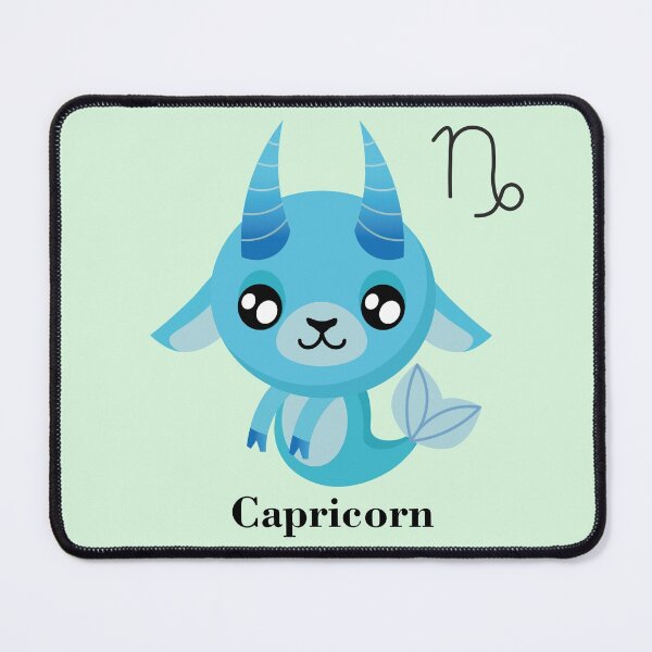 Item preview, Capricorn Zodiac Sign Cute designed and sold by MikaelSh.