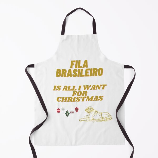 Item preview, Fila Brasileiro is All I Want for Christmas Cute Brazilian Mastiff Dog designed and sold by silviaol.
