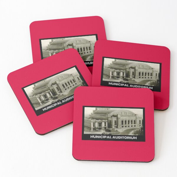 Item preview, Municipal Auditorium- Red designed and sold by DeadStadium.
