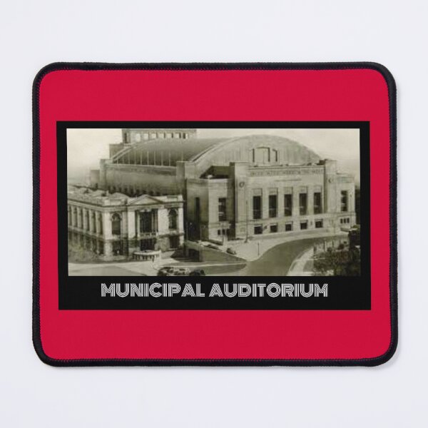 Item preview, Municipal Auditorium- Red designed and sold by DeadStadium.