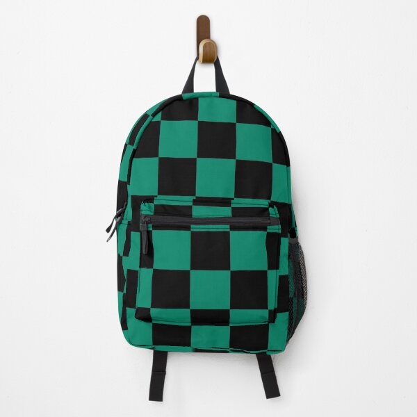 Vista previa del artículo con la obra «Tablero de ajedrez verde y negro», diseñado y vendido por pnkpopcorn.