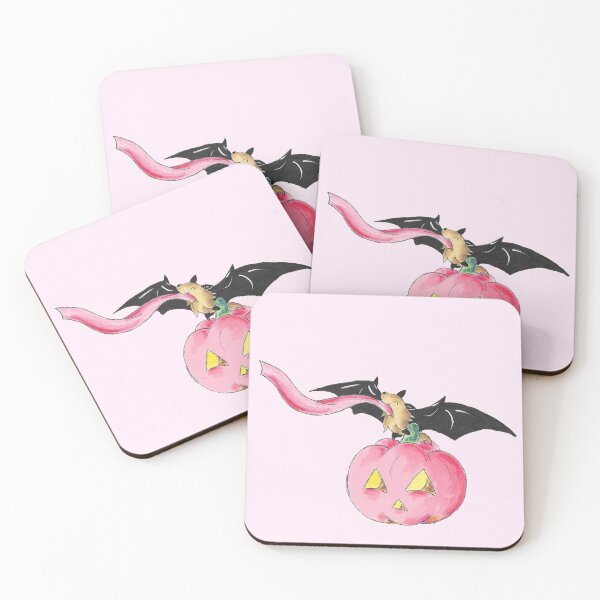 Item preview, Pink Pumpkin Bat designed and sold by KOKeefeArt.